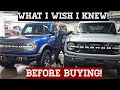 Ford Bronco model comparison: What I wish I Knew when Ordering!