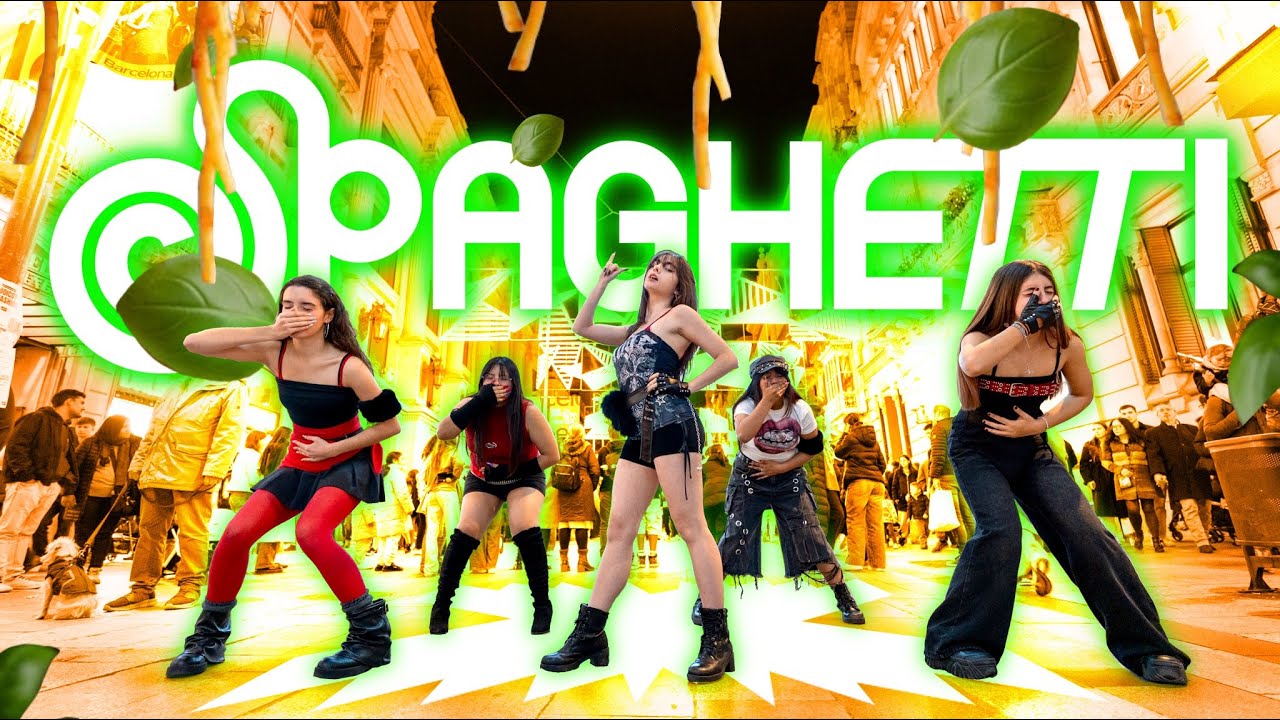 [K-POP IN PUBLIC] LE SSERAFIM (르세라핌) - SPAGHETTI | Dance Cover by VIVID CREW from Barcelona