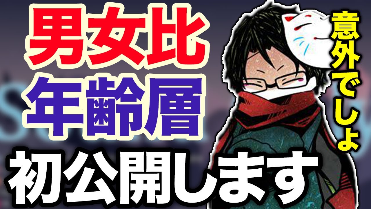 towacoリスナーの男女比と年齢層を初公開！【切り抜き】