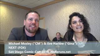 NEXT Q&amp;A with Michael Mosley &amp; Eve Harlow (SDCC 2019)