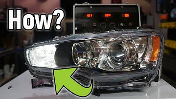 How To install the Worlds Brightest Switchback Bulbs on ANY car.
