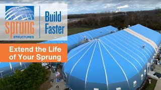 Maximize Your Sprung Structure: Membrane Replacement, Expansion, Insulation, and Accessories