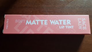 SACE LADY SOFT MATTE WATER LIP TINT SHADE 01 | Mary Jane Lasco screenshot 1