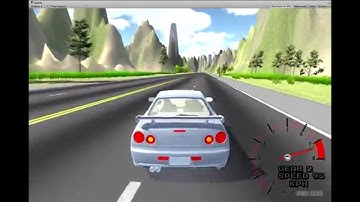 [WIP] Unity Drifting and Racing Game   Nissan Skyline R34 GTR