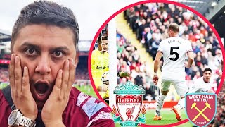 LIVERPOOL FC VS WESTHAM ⚒️ Football vlog [3-1] #awaydays