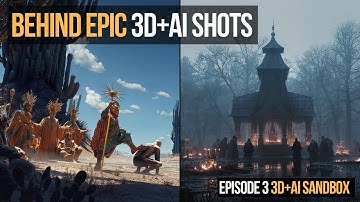 Behind Epic 3D+AI Shots | 3D+AI Sandbox Ep. 3