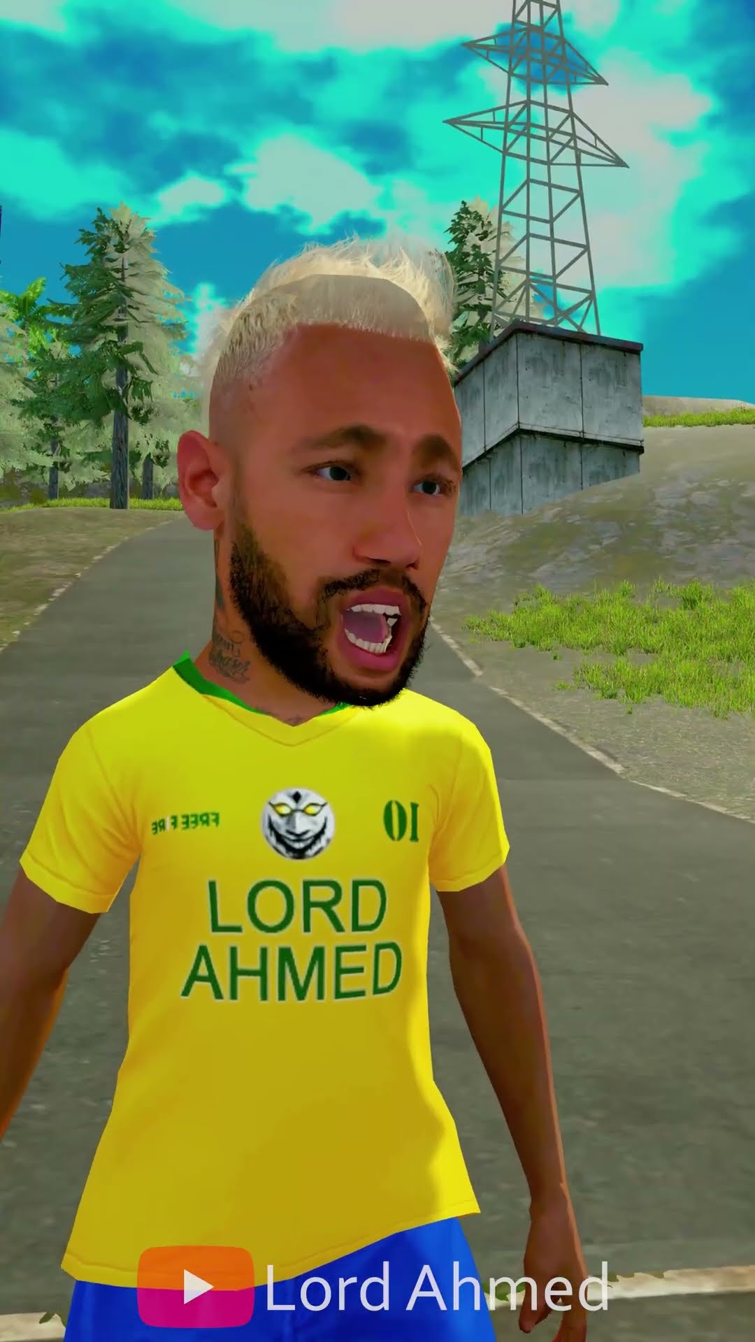 Neymar Untold story ?? 3D animation #shorts