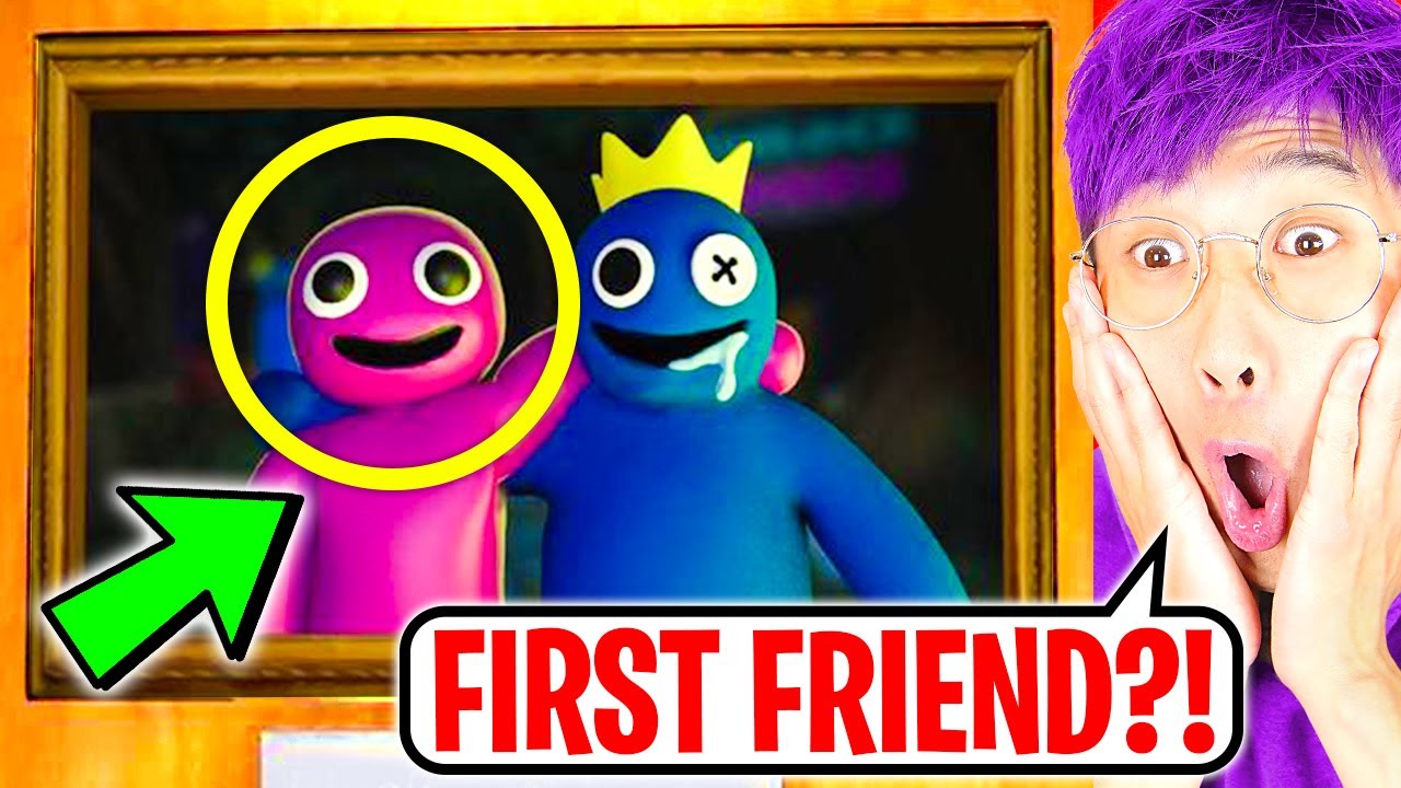New Purple Rainbow Friends Plush Toys Rainbow Friends Chapter 2
