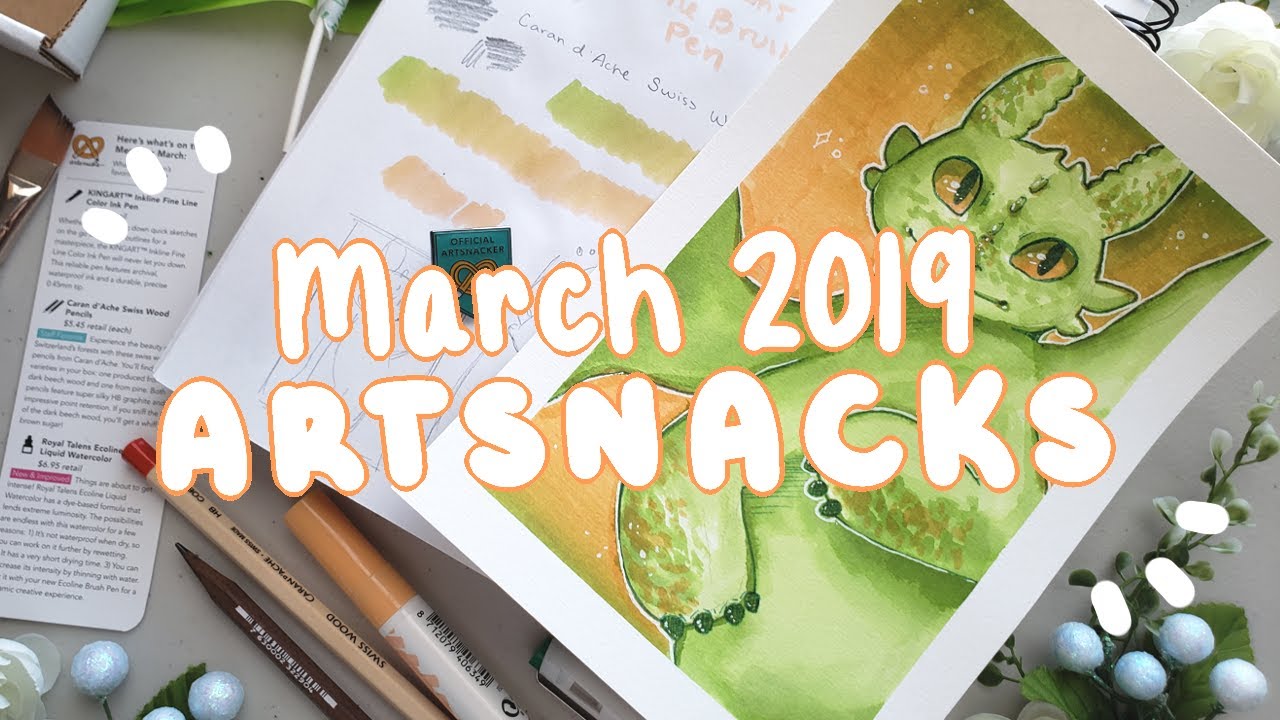 ﾐ☆ March 2019 Artsnacks