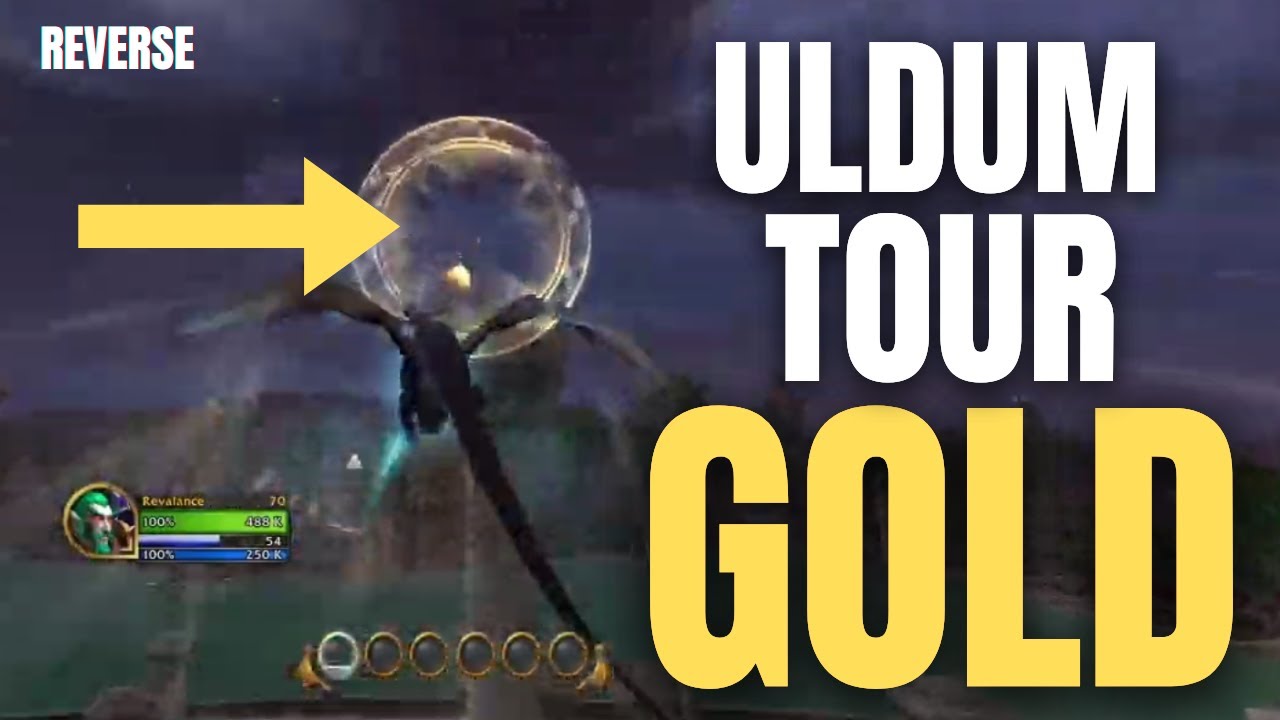 wow uldum tour reverse