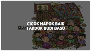 (DIKIR) CIKGU NAIM - CICAK (LIRIK)