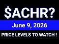 ACHR Stock (Archer Aviation Inc.) ACHR Stock Analysis | June 9, 2026