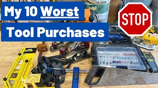 Don't Buy These Tools // 10 Woodworking Tools I Wish I Didn't Buy