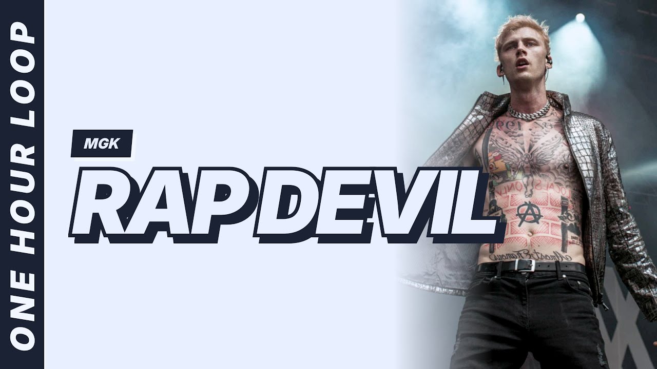 Rap Devil - mgk [Lyrics Video] [One hour loop] - YouTube