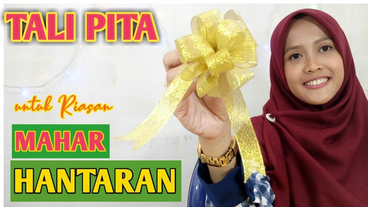Tutorial Membuat TALI PITA Simple - YouTube