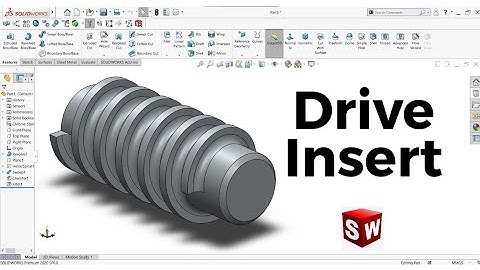 Solidworks Tutorial for Beginners : Part 19 | Drive Insert | Cad Cam Design Tutorials