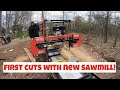 First time sawmill use! Hudson homesteader HFE 30