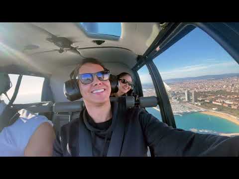 Featured image for the guide to 24 Hours in Barcelona: Helicopter Tour & Stunning Views! by Oscar The Rookie