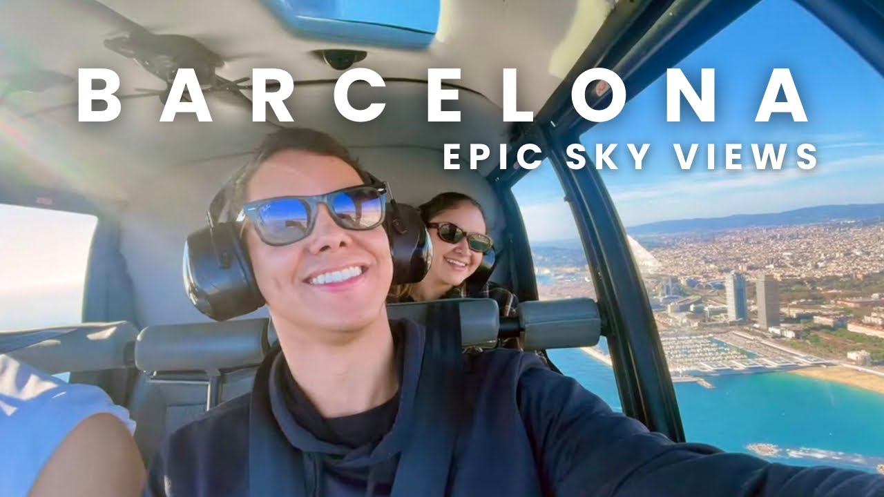 24 Hours in Barcelona: Helicopter Tour & Stunning Views!
