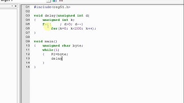 Part 003 - BAR LED Interfacing to 8051 For Running Light Effect in Embedded C