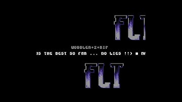 Wobbler +2 Trainer by Fairlight (C64 Intro) 1990