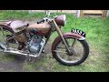 Motoconfort U2C/Motobecane Z2C 1953 Restomod first engine start.