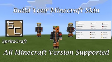 How to build any 3D or Static Minecraft Skin (Build Your Own Skin)
