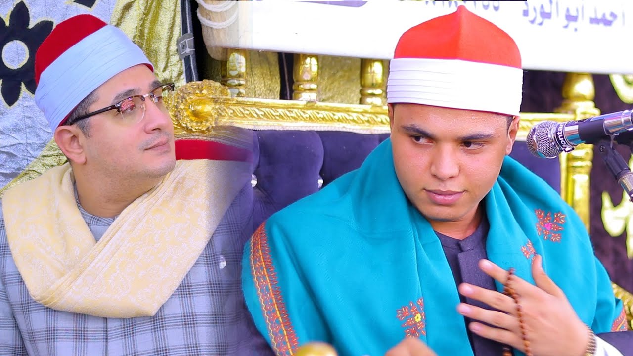 #ترند_دولة_التلاوة الشيخ محمد كامل يبهر الشيخ محمود الشحات  - في عزبة ابو وحش المناحاة الحسينية 2025