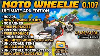 NEW MOTO WHEELIE 3D MOD APK v0.107 (2026 UPDATE) – UNLIMITED MONEY, FREE SHOP & MORE screenshot 3