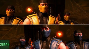 Mortal Kombat XL - All Characters Performs Triborg