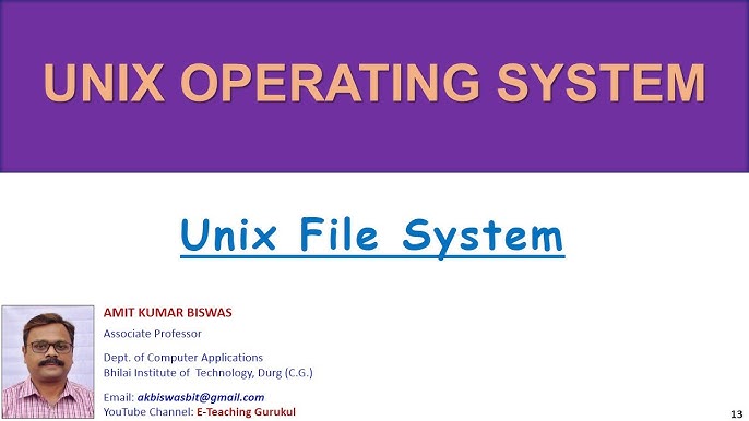 Unix Operating System Screenshots