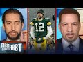 This was a crushing loss for Aaron Rodgers and Green Bay Packers — Nick | NFL | FIRST THINGS FIRST