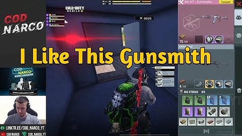 CoD Narco Like This Random Ak 47 Gun Smith | This Ak 47 Gun Smith Is Insane Call of Duty: Mobile