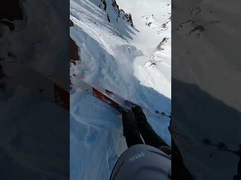 Volcan Lanin, Argentine — ski descent