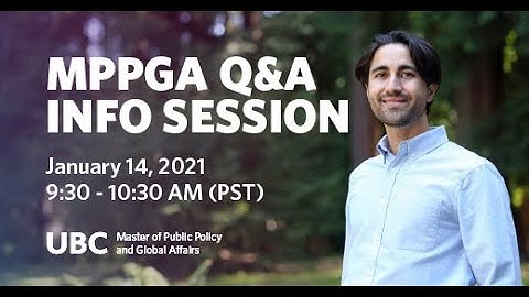 Virtual UBC MPPGA Q&A Info Session