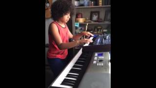 Maxwell riffing on a funk/blues classic