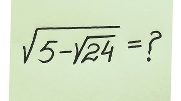 United States l Very Nice Olympiad Math Radical Simplification l Easy & Tricky Solution