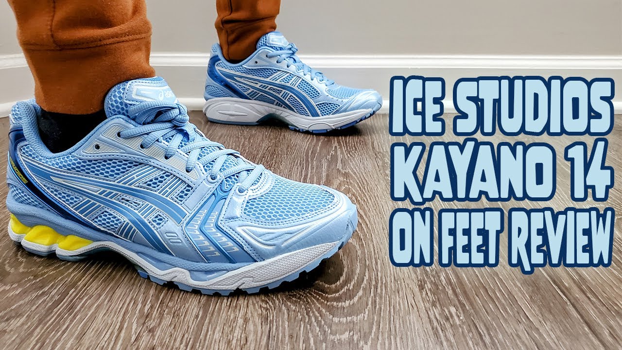 Asics Ice Studios Gel-Kayano 14 On Feet Review (1201A514 400) YouTube