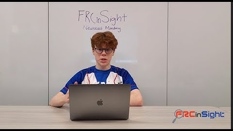 FRCinSight Week 1 (Day 1)