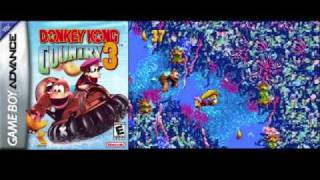 Donkey Kong Country 3 (GBA) - Water World (Cover)