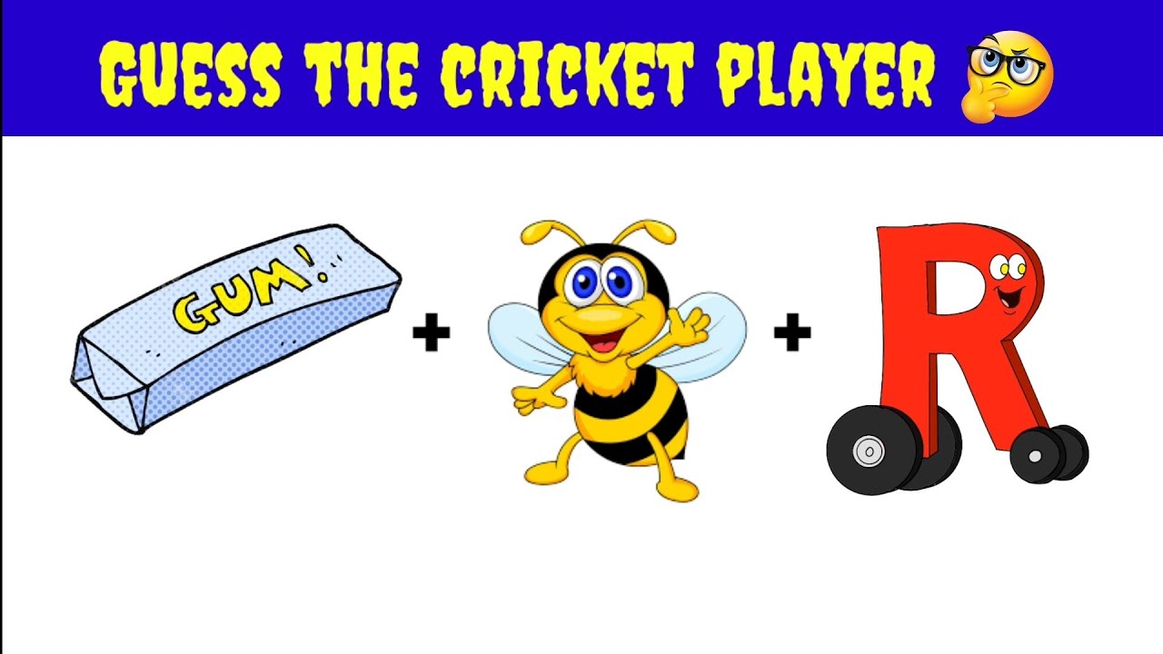 Can You Guess The CRICKET PLAYER By Emoji Quiz Challenge!! guess the
