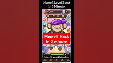 Memefi Unlimited Coin and Level Hack || Memefi New Boss 39 Level || Memefi Script