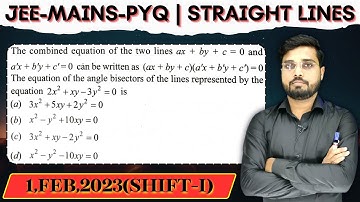 The combined equation of the two lines ax + by + c = 0 and a