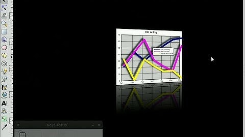 heathenX Inkscape Tutorials: episode 078 - Importing a chart from a spreadsheet into Inkscape