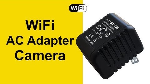 AC Adapter Hidden Camera WiFi (FREE 16GB Memory Card) AC Adapter Hidden Cam