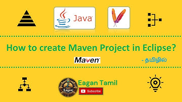 How to create a Maven project in Eclipse? #tamil #java #eclipse #maven #project