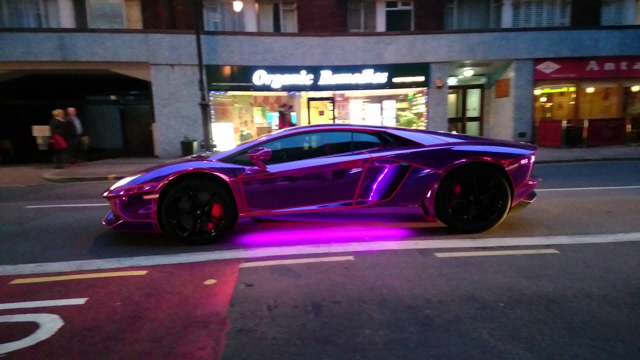 KSI IN LAMBORGHINI AVENTADOR - YouTube