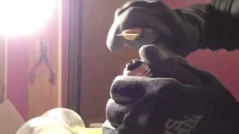 How to hollow out a light bulb video #1