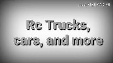 The intro for my rc channel (incomplete)