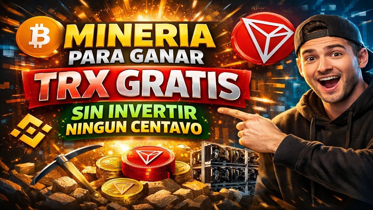 MINERÍA PARA GANAR TRX GRATIS SIN INVERTIR | RETIRO EN VIVO